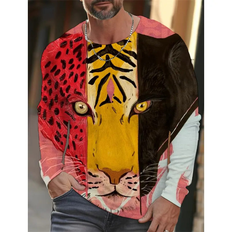 3D Printed Casual Long Sleeve  - Mens Fashion Clothes review and price