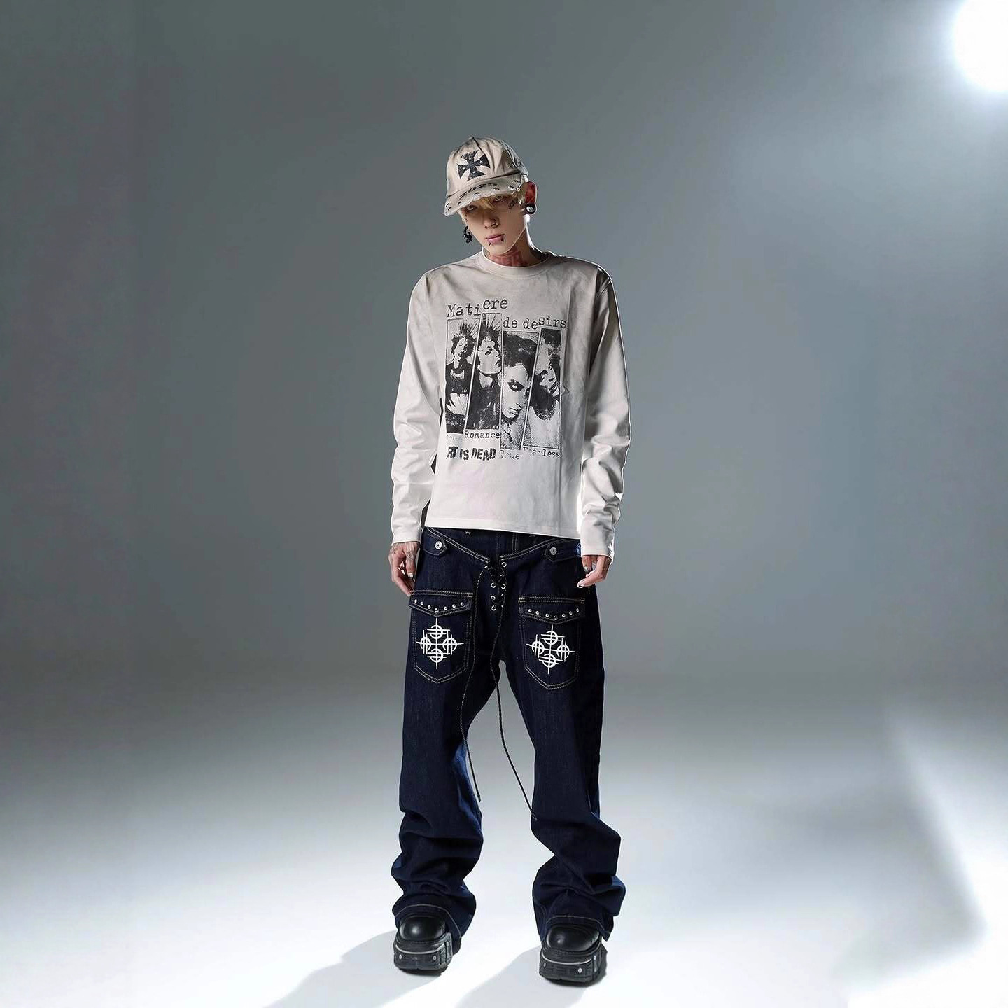 Autumn and Winter Harajuku Ret - Mens Fashion Summer review and price
