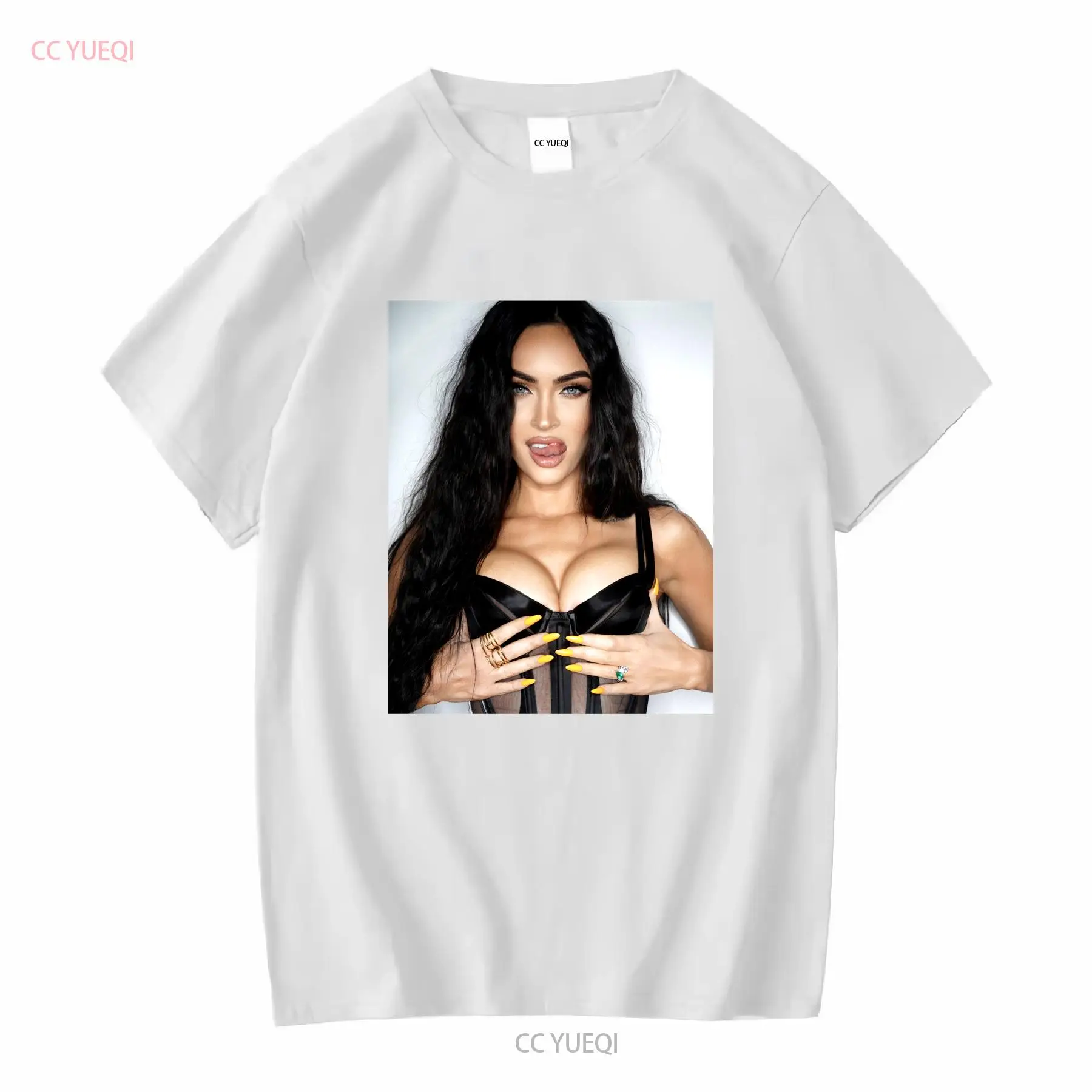 Megan Fox T shirt Poster long  - Poster Men Fashion review and price