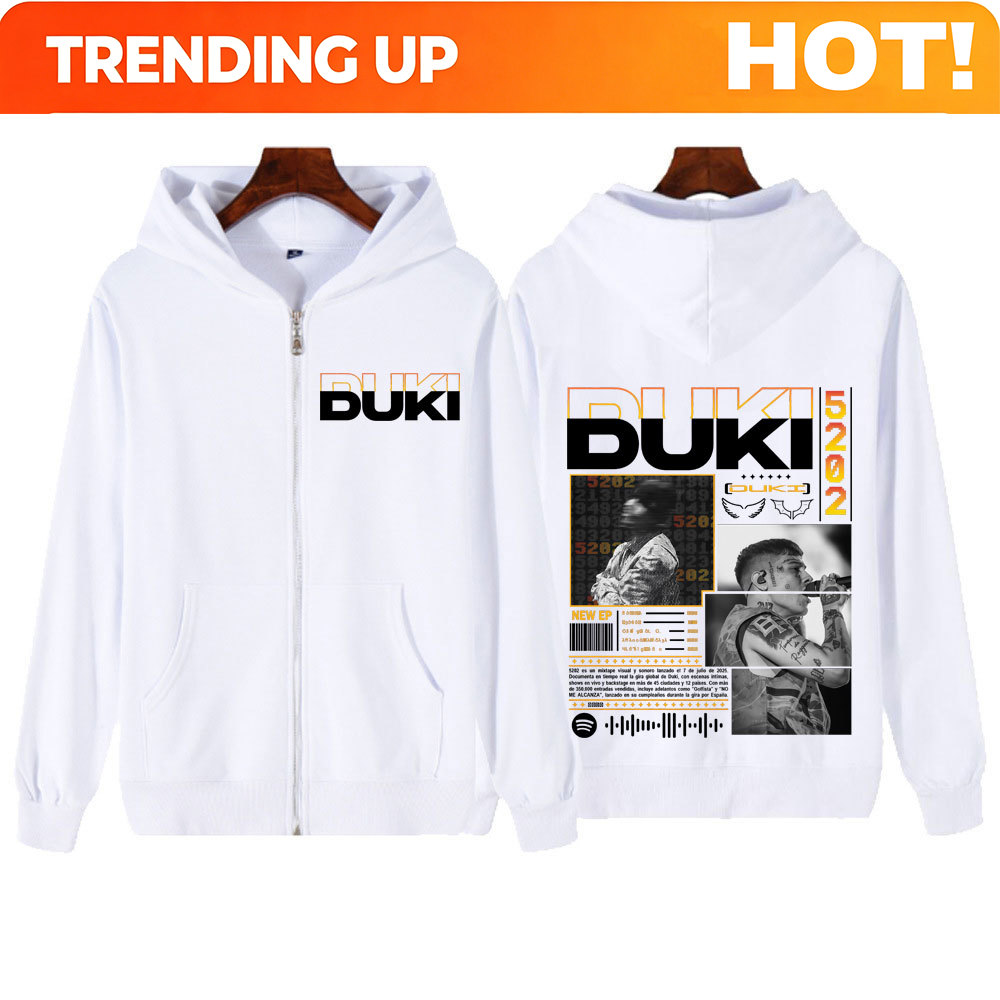 Rapper Duki Duki 5202 MIXTAPE  - Mens Fashion Zip Up Hoodies review and price