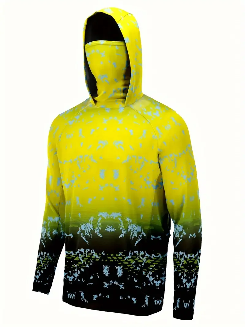 Fishing Shirt Hooded Men Fishi - Mens Fashion Summer review and price