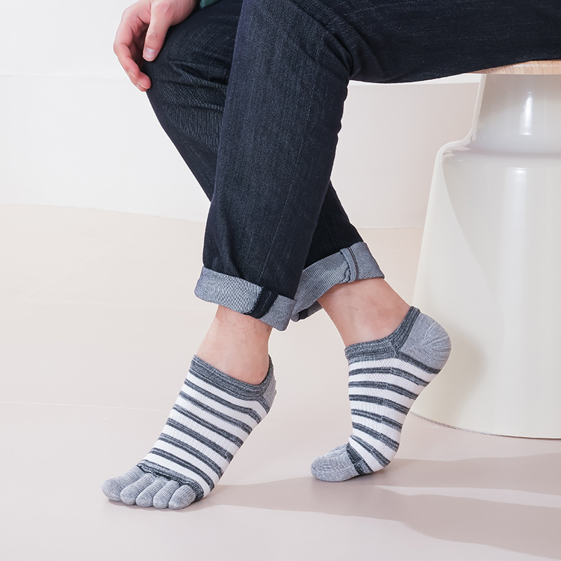 5 Pairs Summer Men Toe Ankle S - Socks Ankle Men review and price